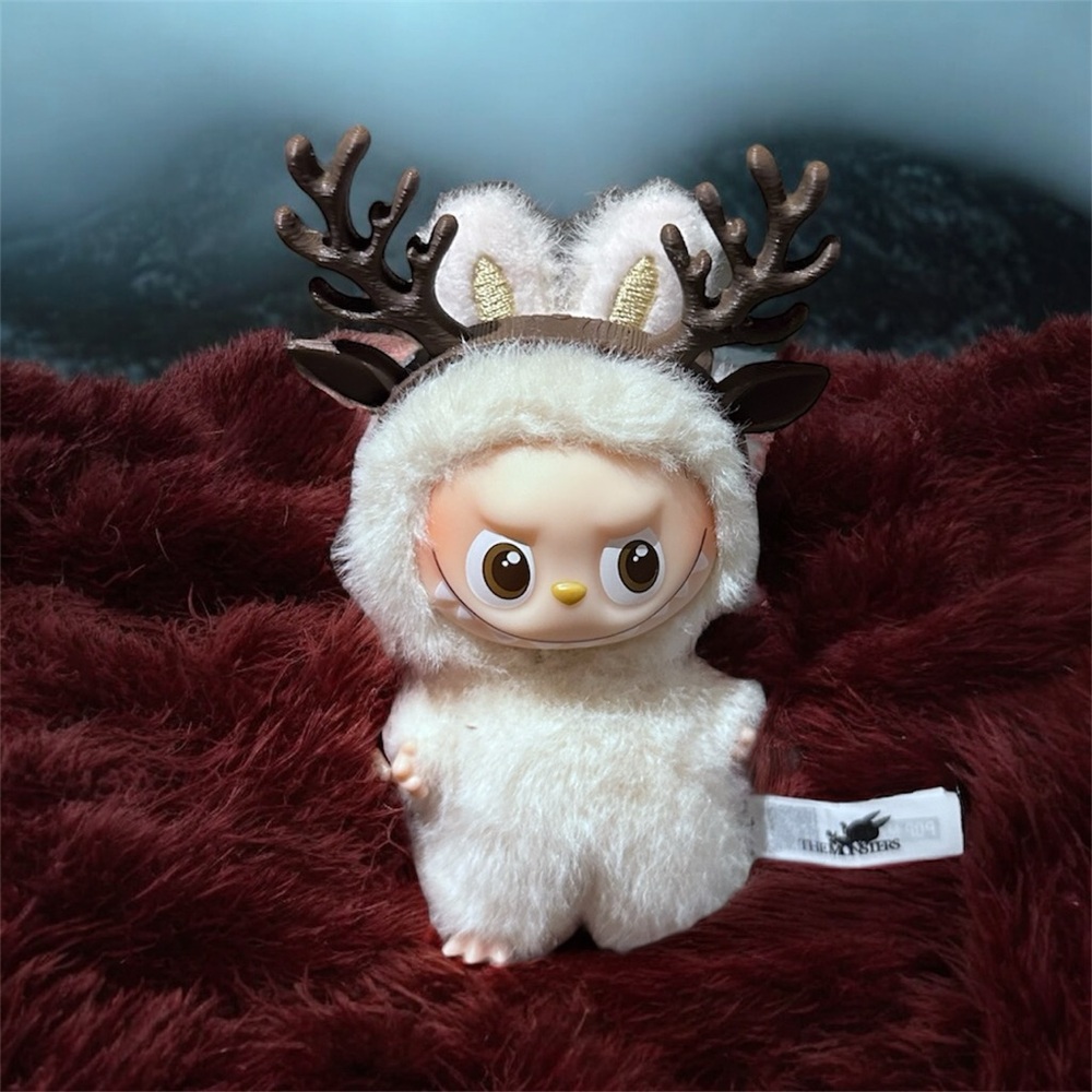 3D printed Antler headband for Pin for Love (doll not included) small Labubu